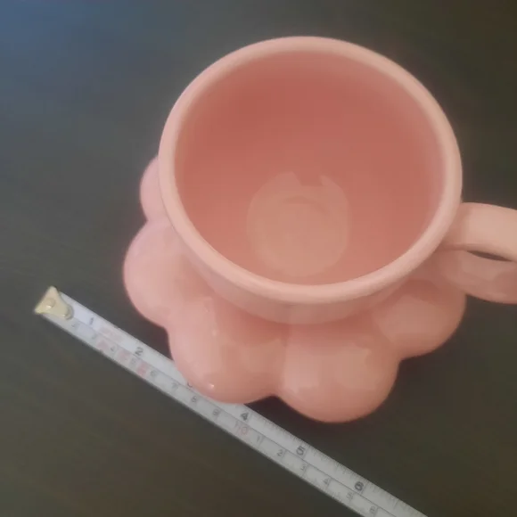 Ceria Pink Cloud Saucer & Cup Set - Picture 8 of 8